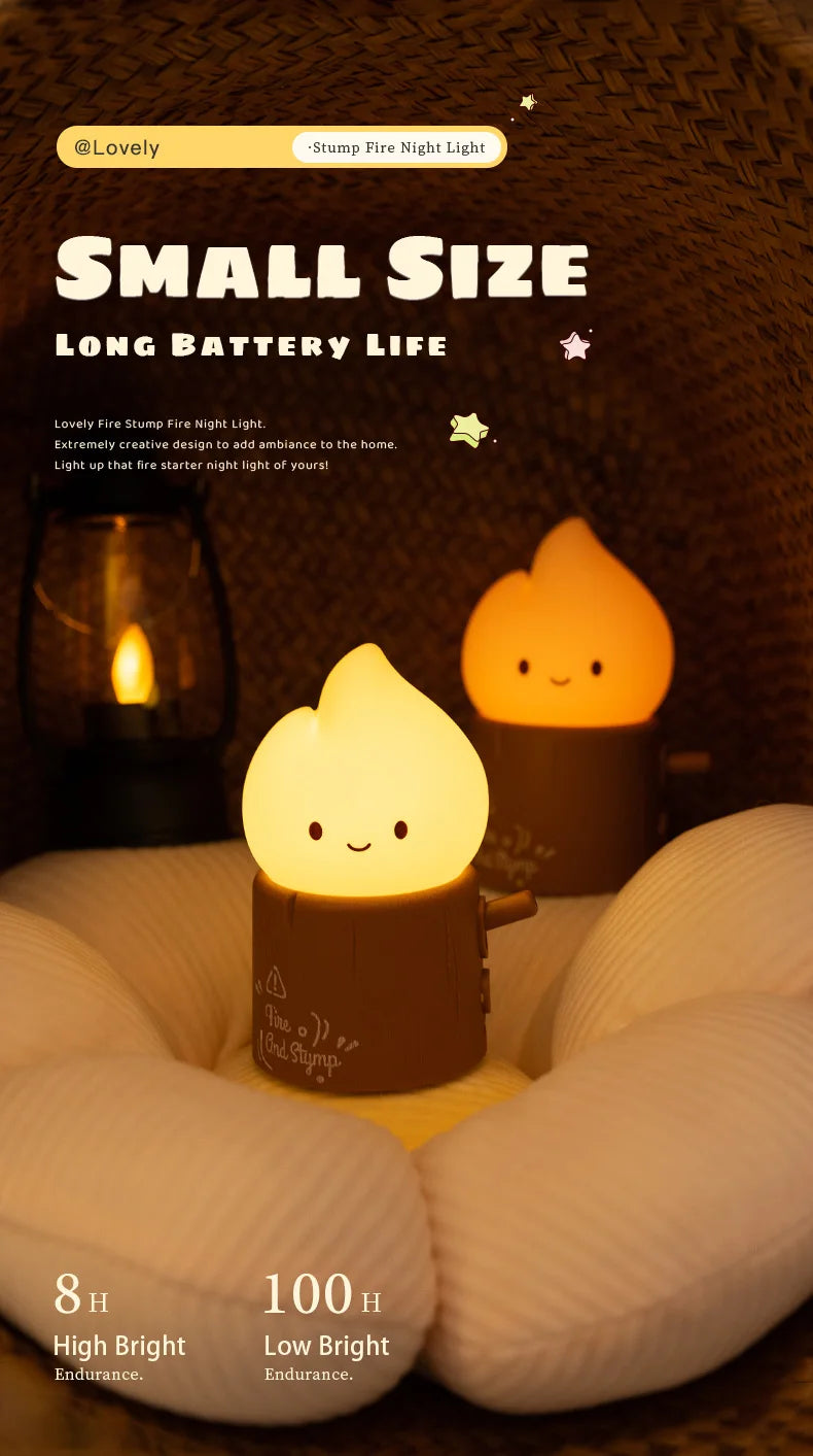 Glowbie - Happy Flame Lamp