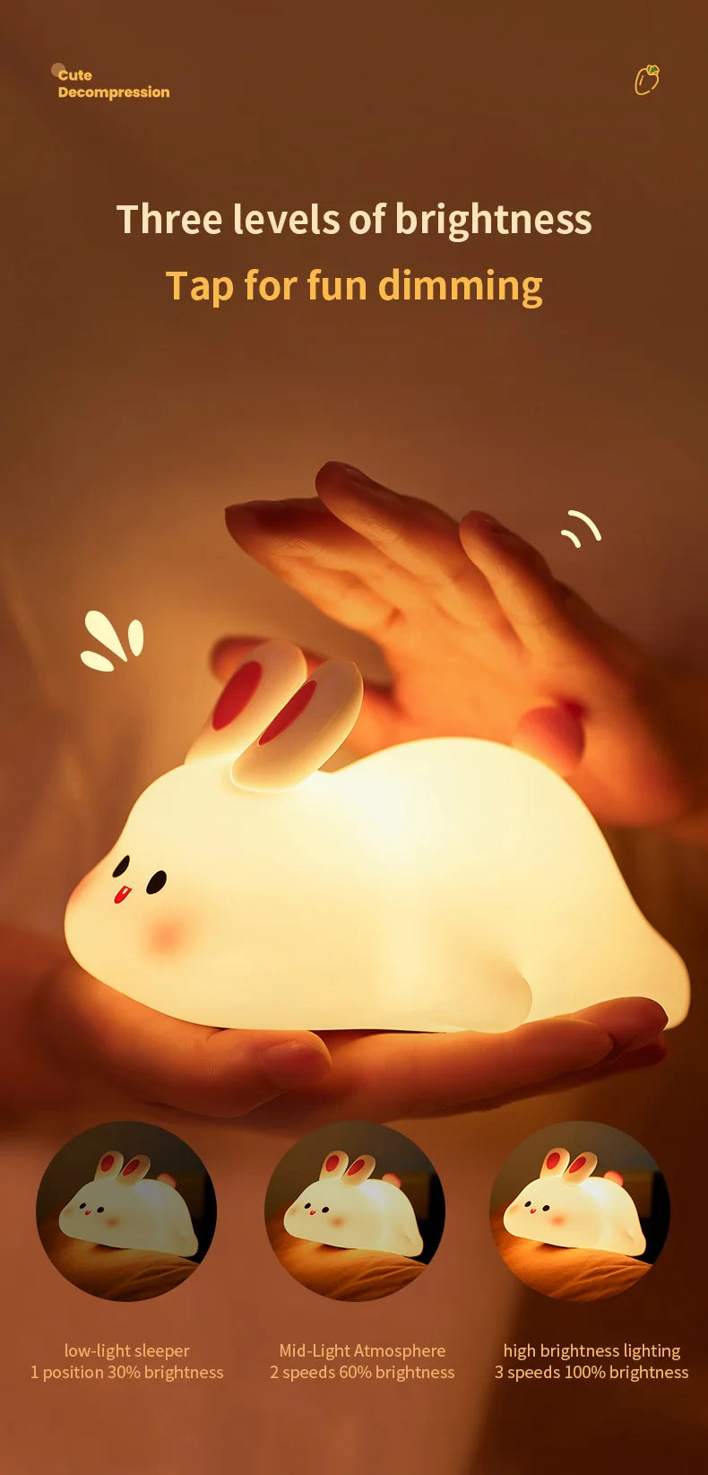 Glowbie - Bunny Lamp