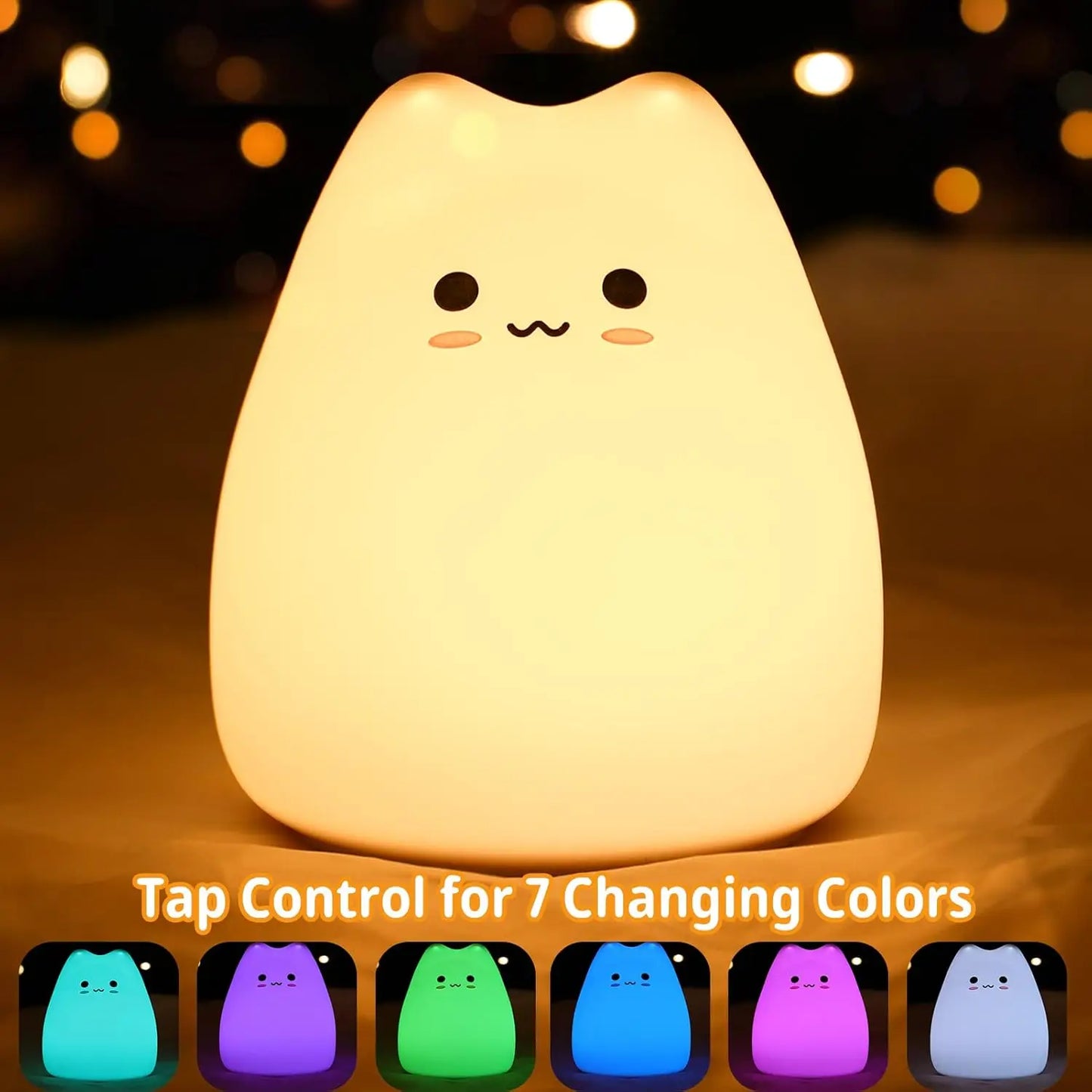 Glowbie - Kitten Lamp