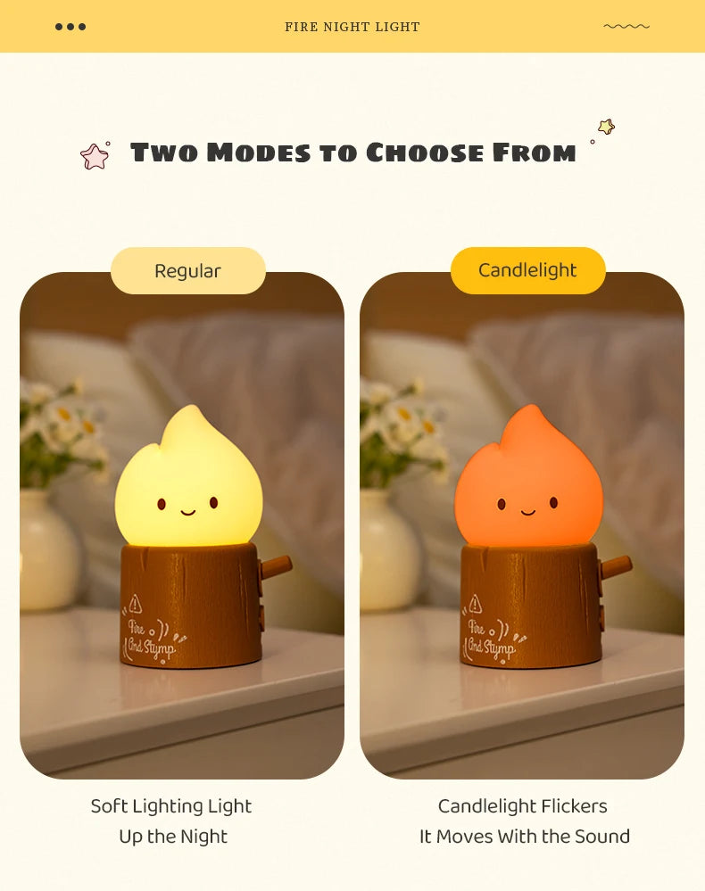 Glowbie - Happy Flame Lamp